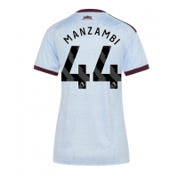 Camiseta Aston Villa Johan Manzambi #44 Tercera Equipación Replica 2026-27 para mujer mangas cortas